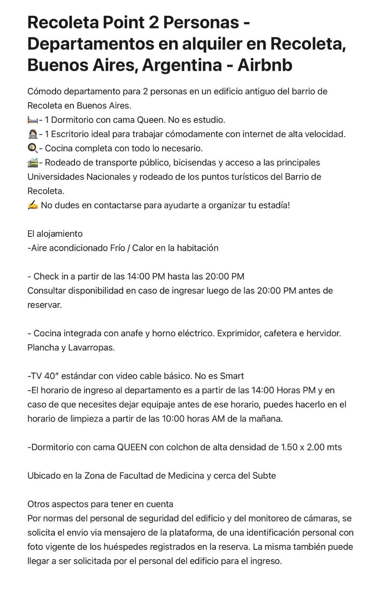 Apartament Recoleta Point Buenos Aires Zewnętrze zdjęcie